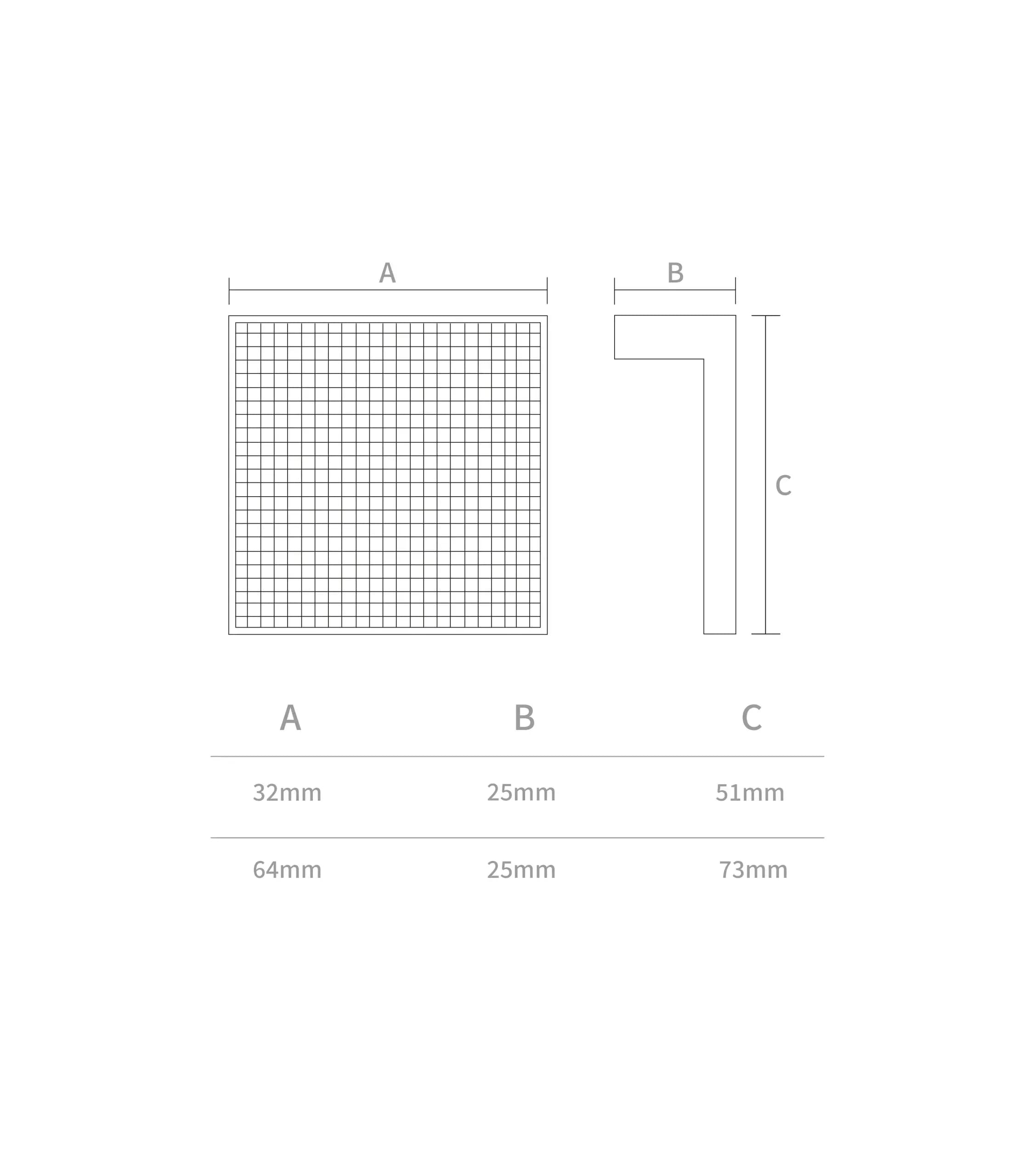 دستگیره کابینت اچ تی ان (HTN) H2500 — تصویر ۵