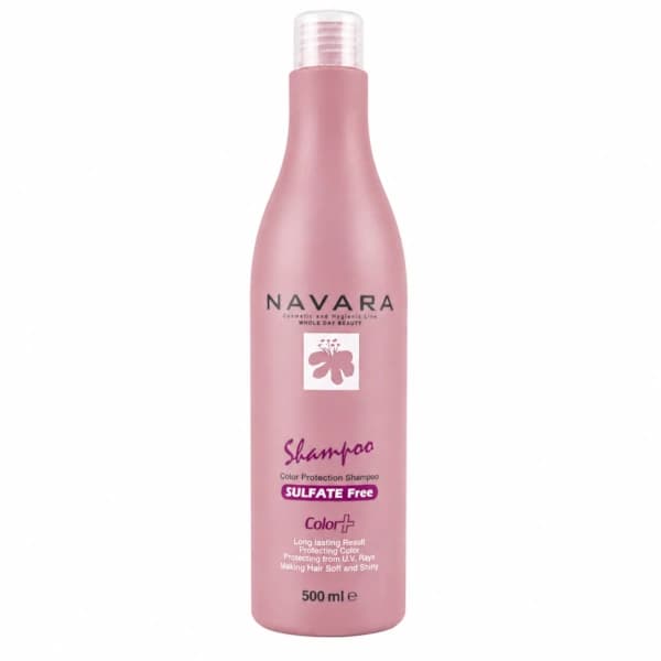 شامپو ناوارا فاقد سولفات حجم 500 میل NAVARA