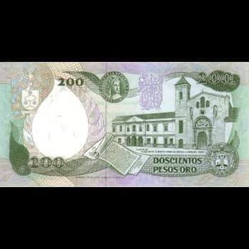اسکناس کلمبیا 200 پزو — تصویر ۲