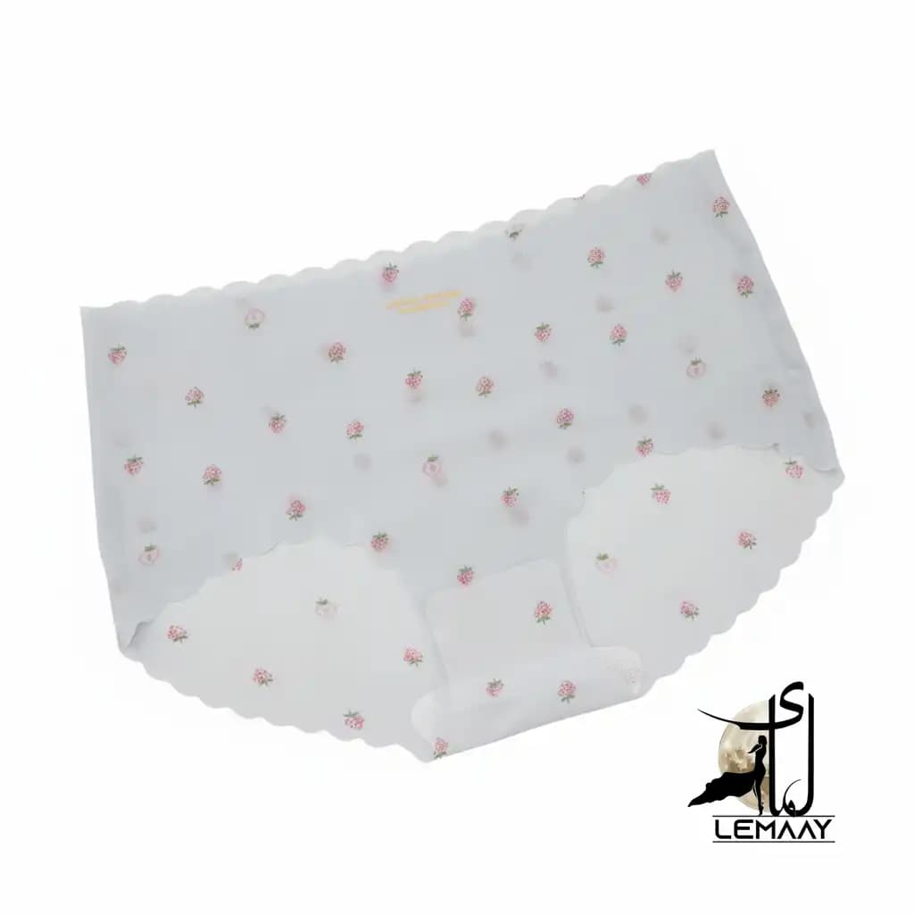 شورت لیزری شیشه ای طرح توت فرنگی کد:12297 — تصویر ۲