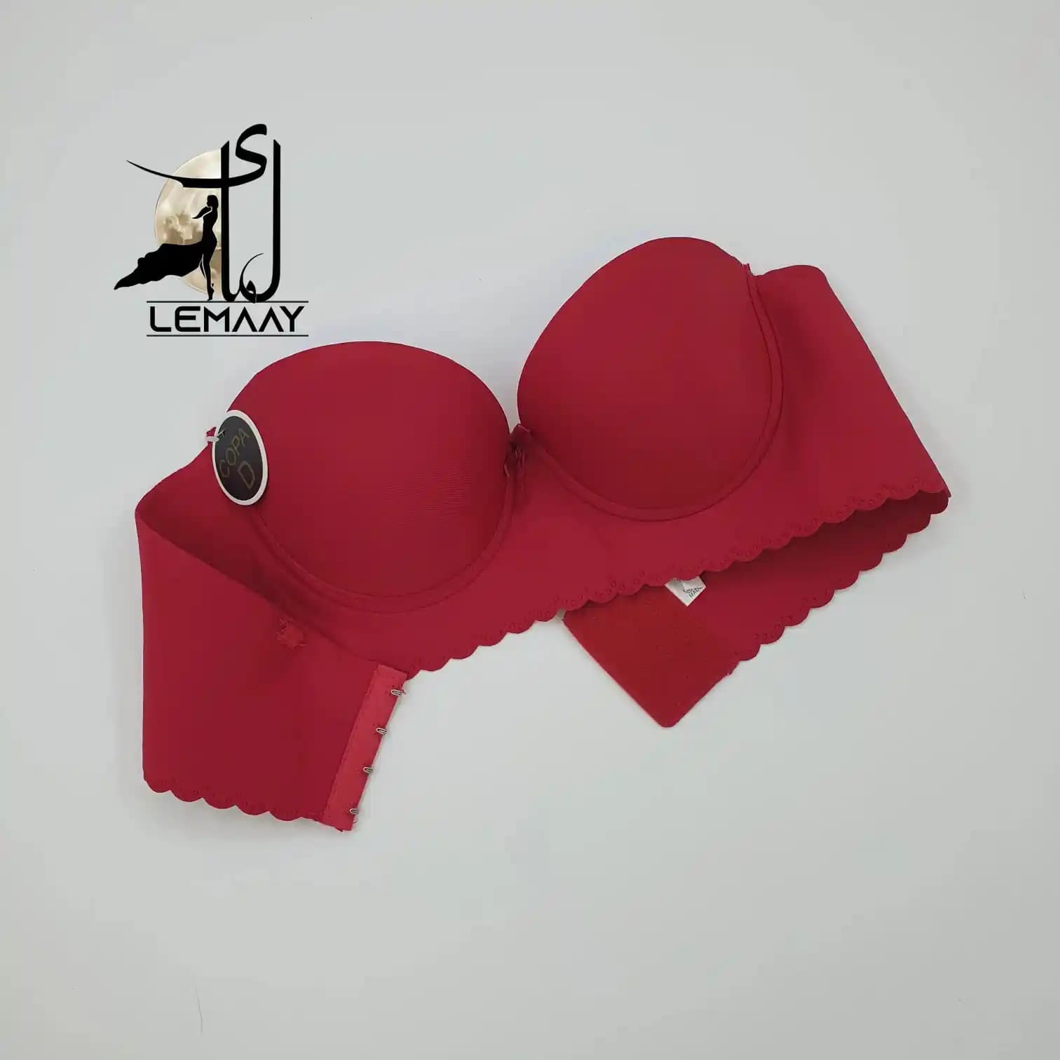 سوتین لیزری اسفنجی جک دار فنردار کاپ (D) سایز بزرگ کد:11144 — تصویر ۲