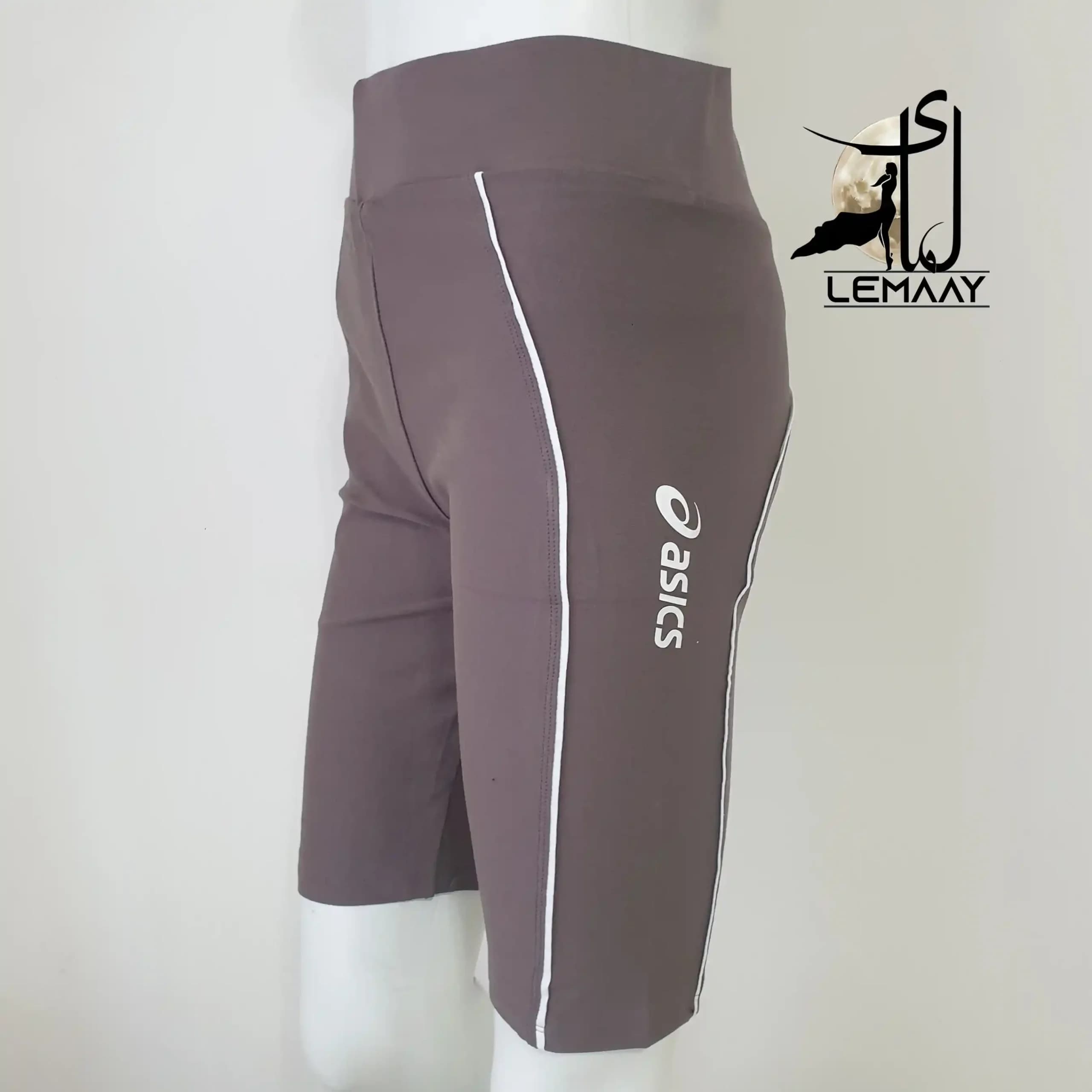 ست نیم تنه و شلوارک ورزشی زنانه اسپرت asics کد 15406 — تصویر ۳