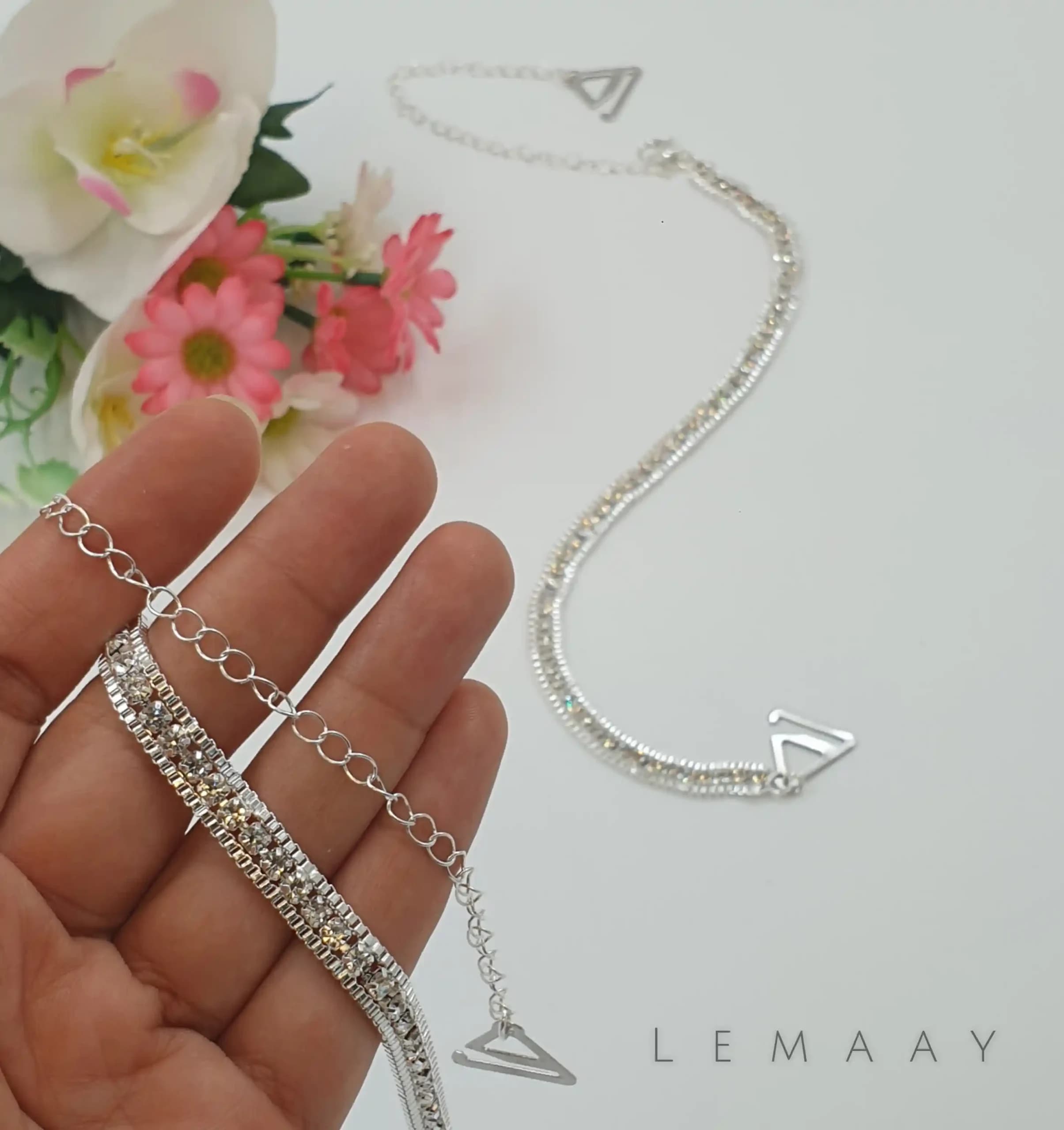 بند سوتین فانتزی فلزی 30109 — تصویر ۲