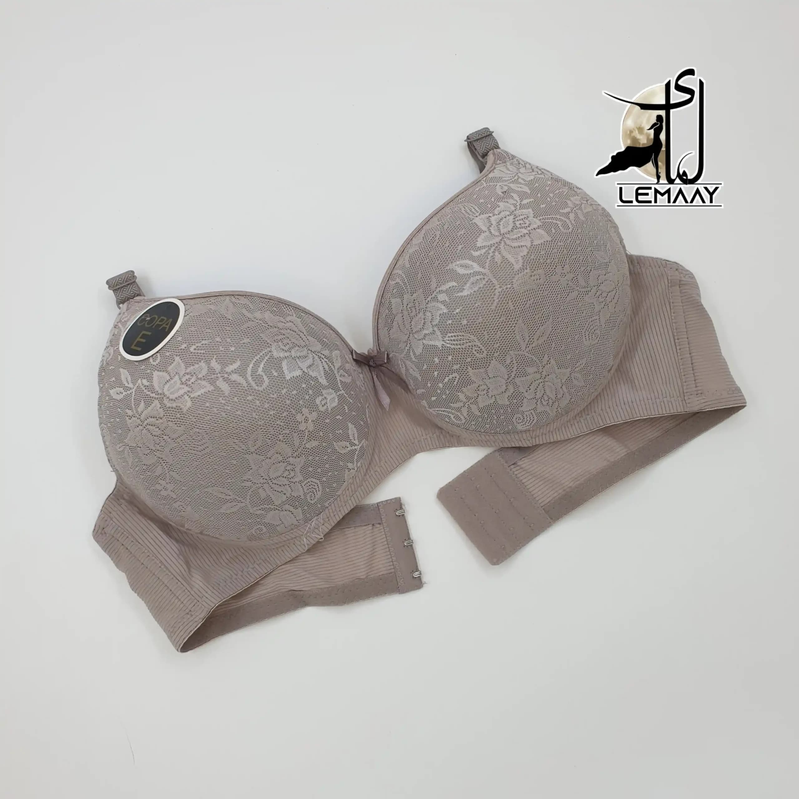 سوتین اسفنجی جک دار فنردار کاپ (E) سایز بزرگ — تصویر ۸