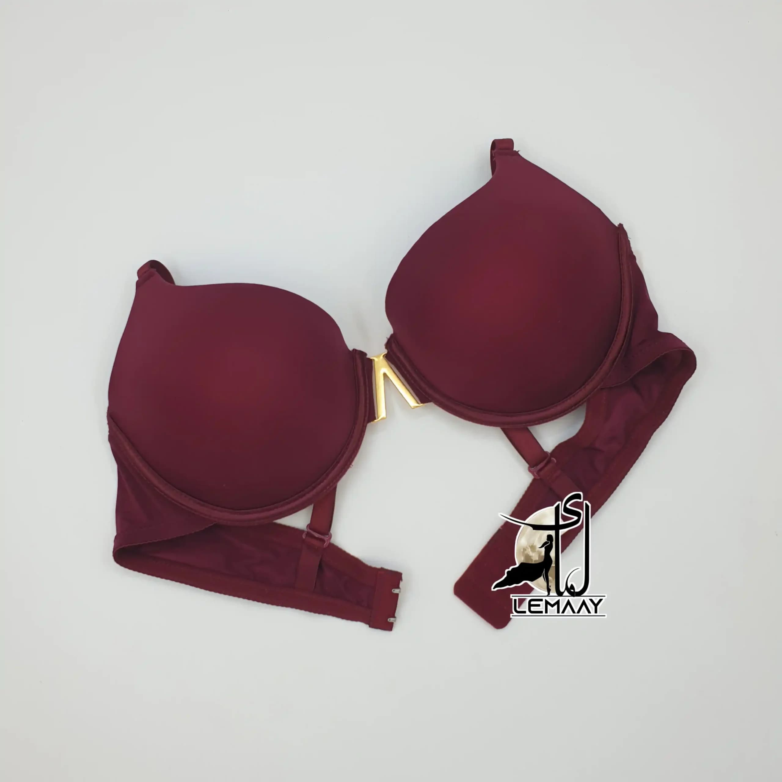 سوتین اسفنجی کم لایه فنردار فانتزی کاپ بزرگ برند QAMBAR — تصویر ۵