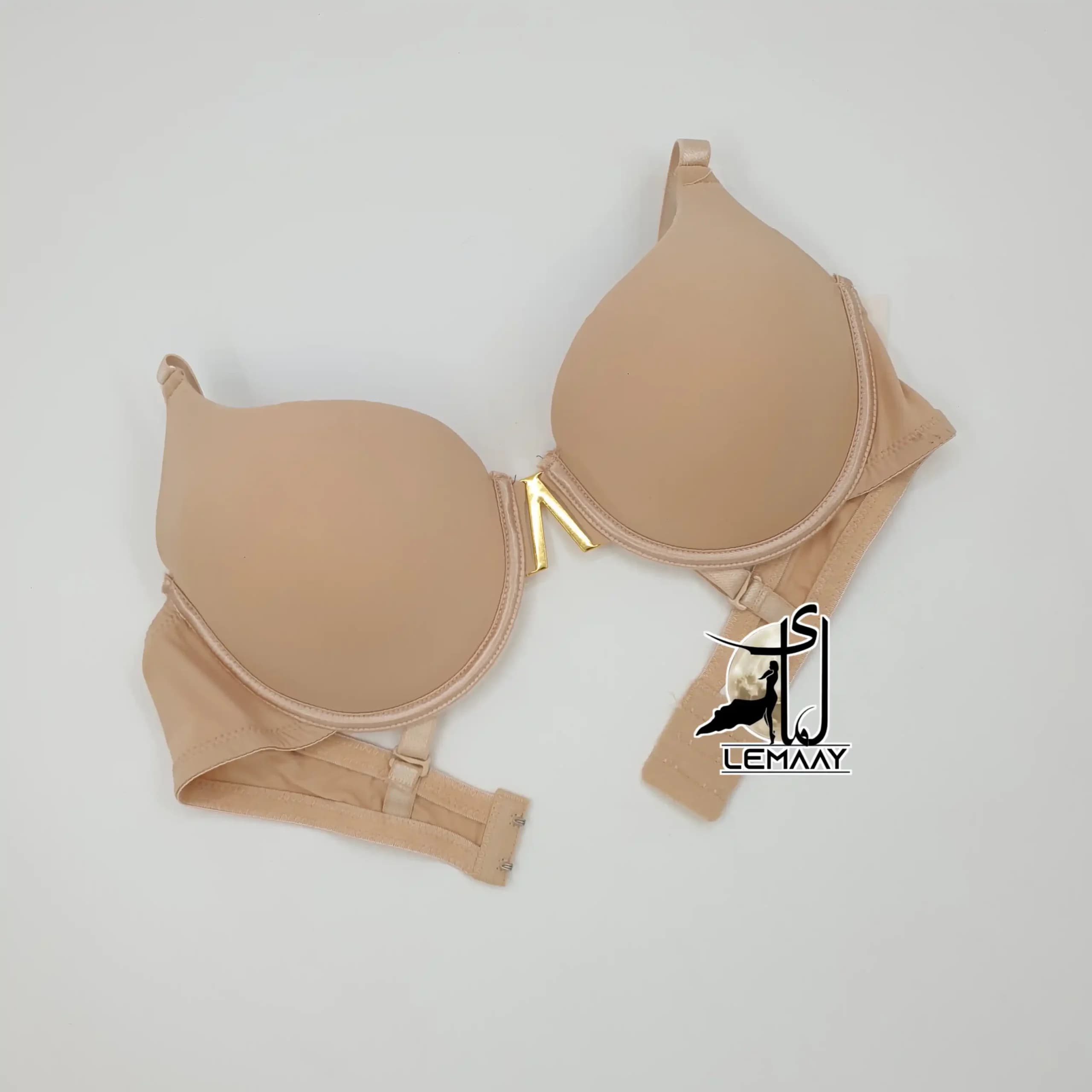 سوتین اسفنجی کم لایه فنردار فانتزی کاپ بزرگ برند QAMBAR — تصویر ۷