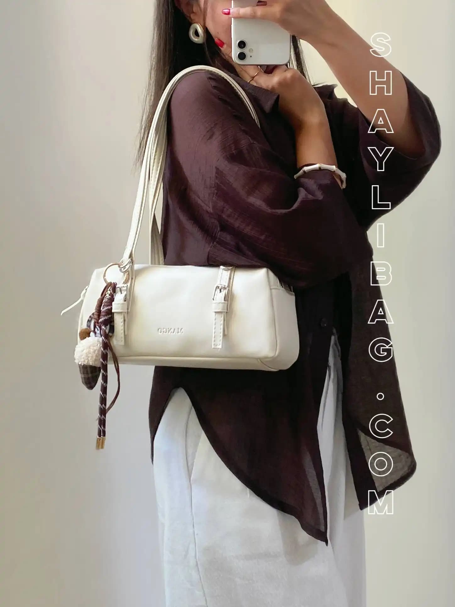 کیف دوشی زنانه مدل بلوط — تصویر ۲