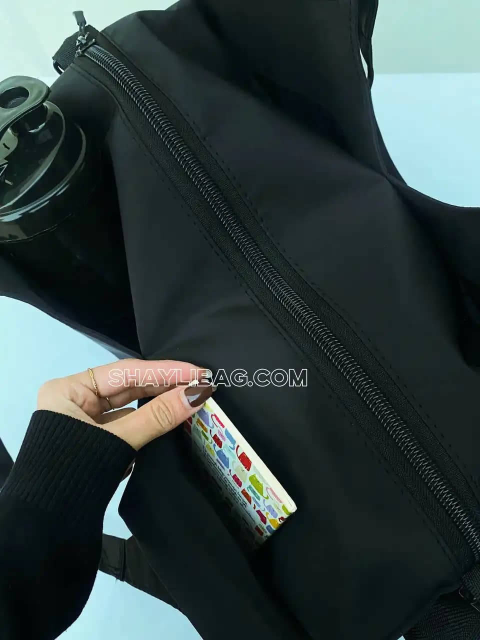 ساک باشگاهی و مسافرتی زنانه و مردانه مدل خفاشی — تصویر ۶