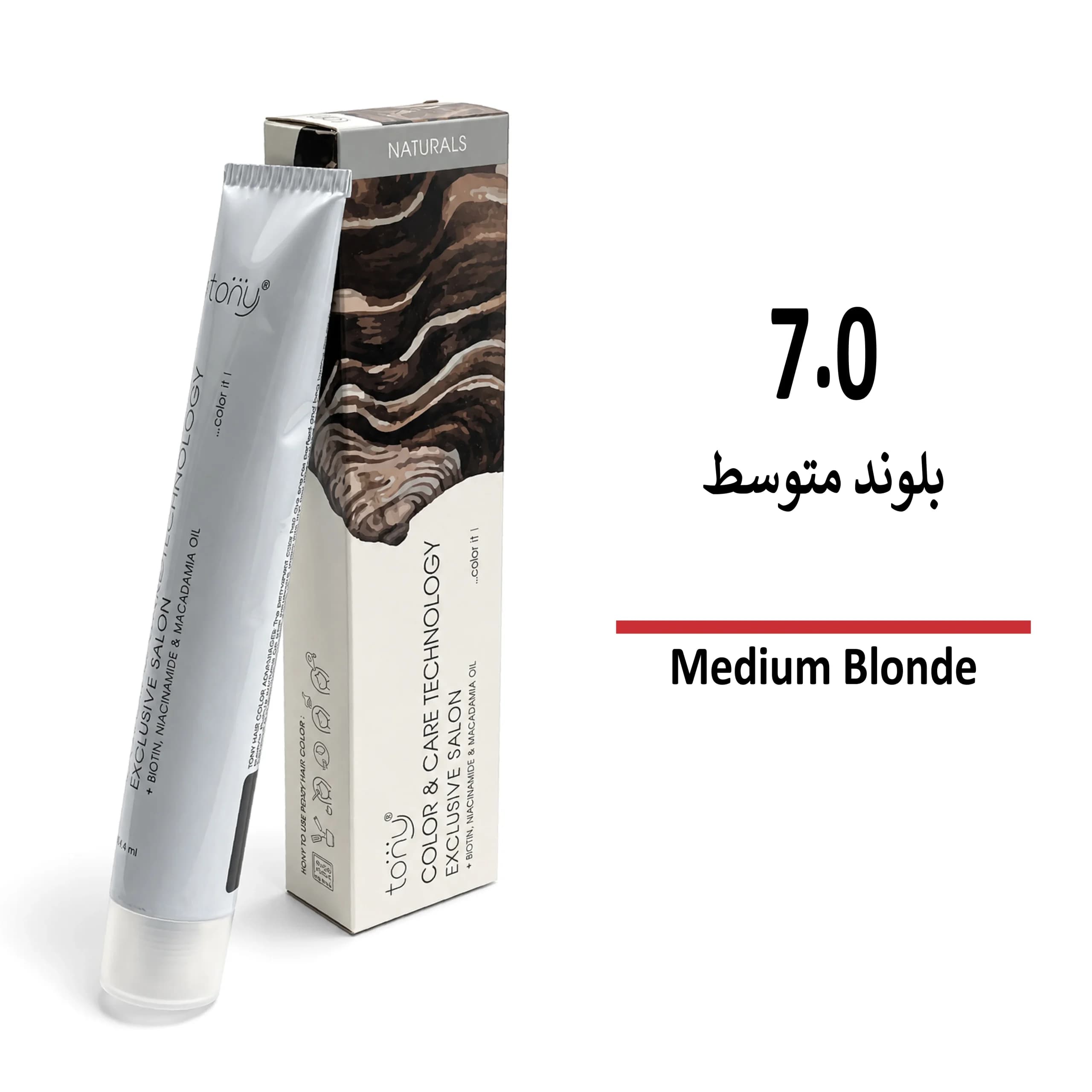 رنگ مو تونی بلوند متوسط 7/0