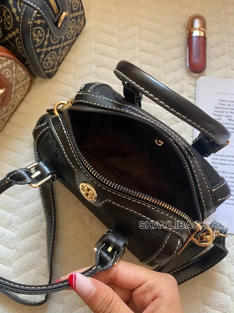 کیف دوشی و دستی زنانه مدل آتوسا — تصویر ۶