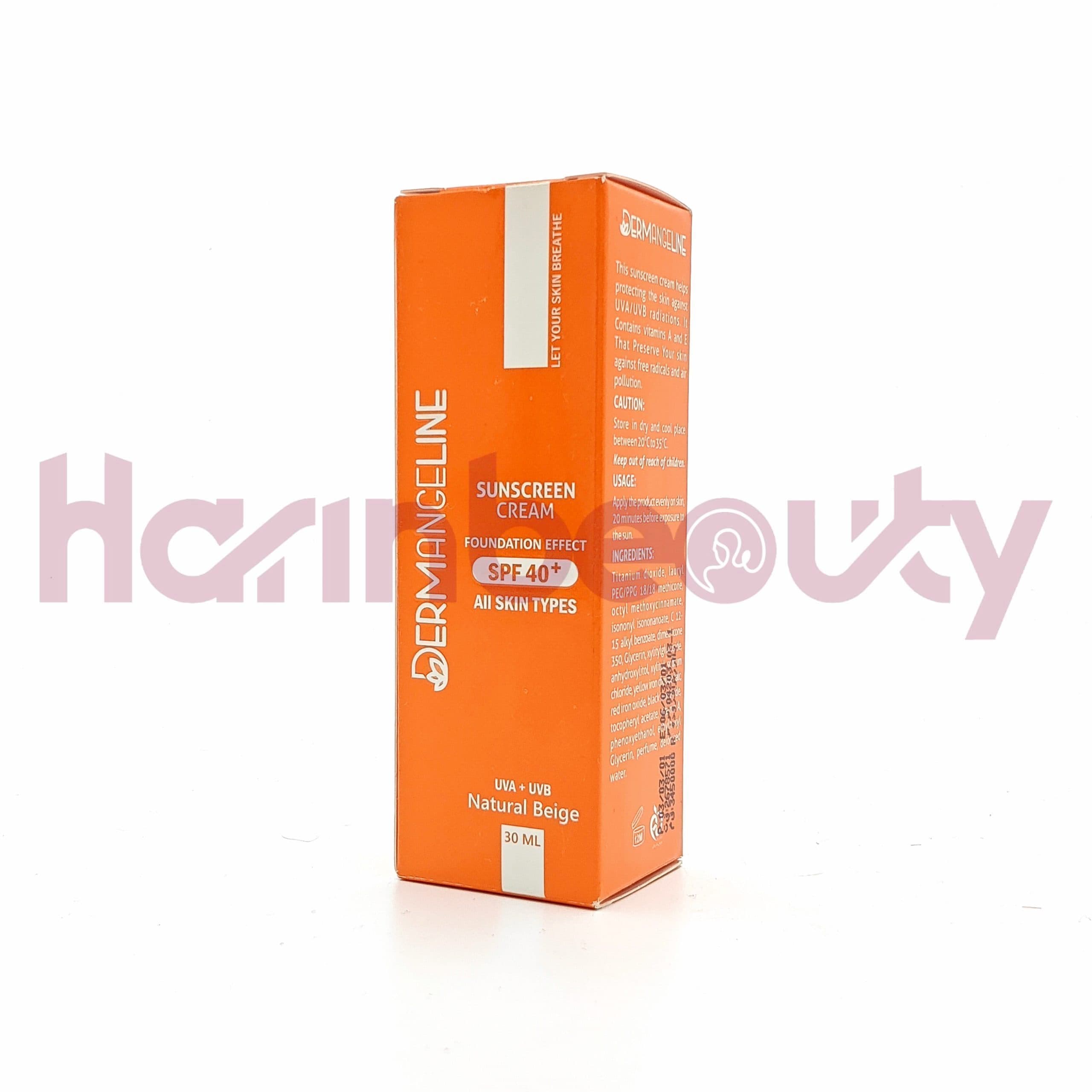ضد آفتاب کرم پودری SPF40 انواع پوست