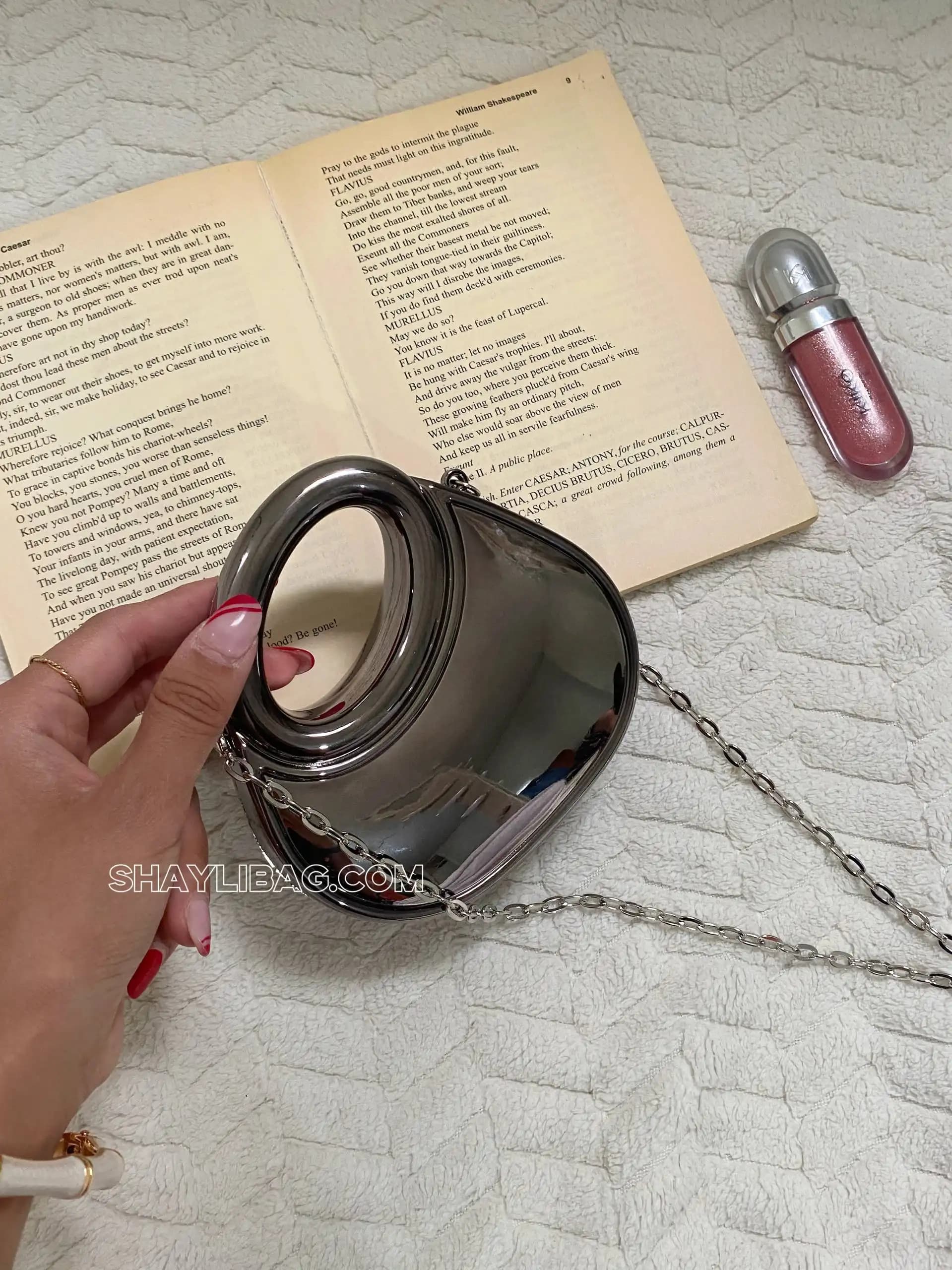 مینی بگ دستی و دوشی زنانه مدل ساینا — تصویر ۵