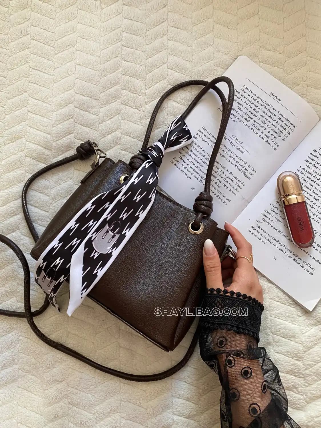مینی بگ دستی و دوشی زنانه مدل سه خانه