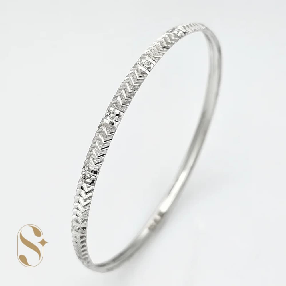 النگو نقره زنانه مدل اسما SilverSet-A581
