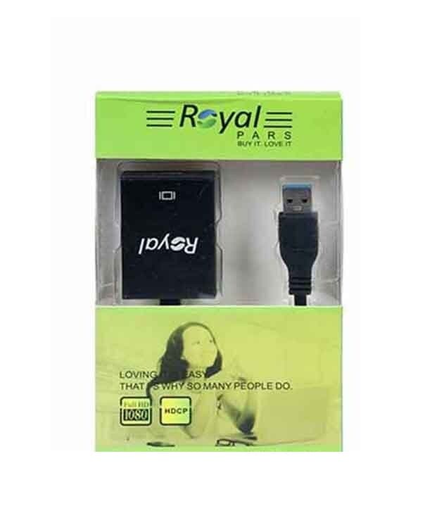مبدل USB3 TO HDMI ROYAL — تصویر ۲