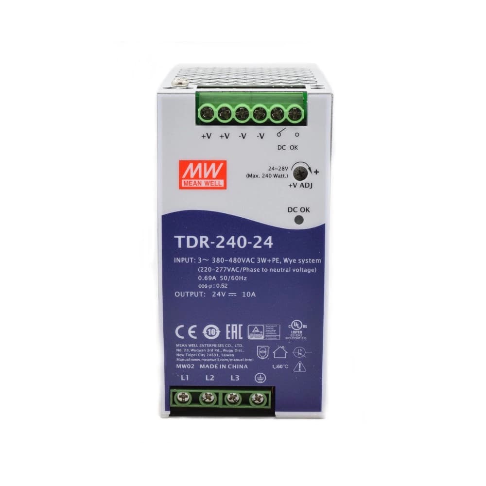 منبع تغذیه ریلی TDR-240 — تصویر ۲