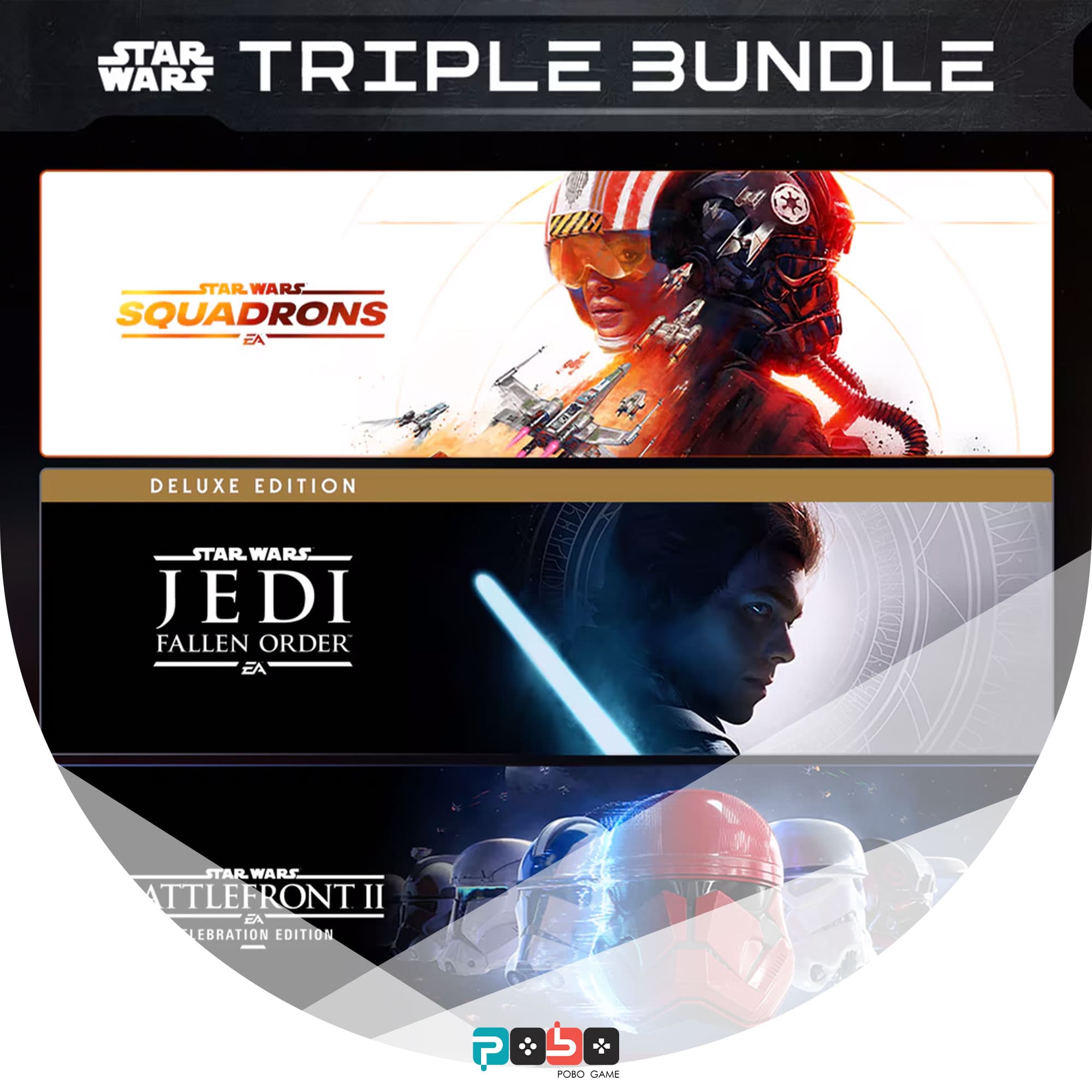 اکانت قانونی بازی EA StarWars Triple Bundle ظرفیت1-Ps4