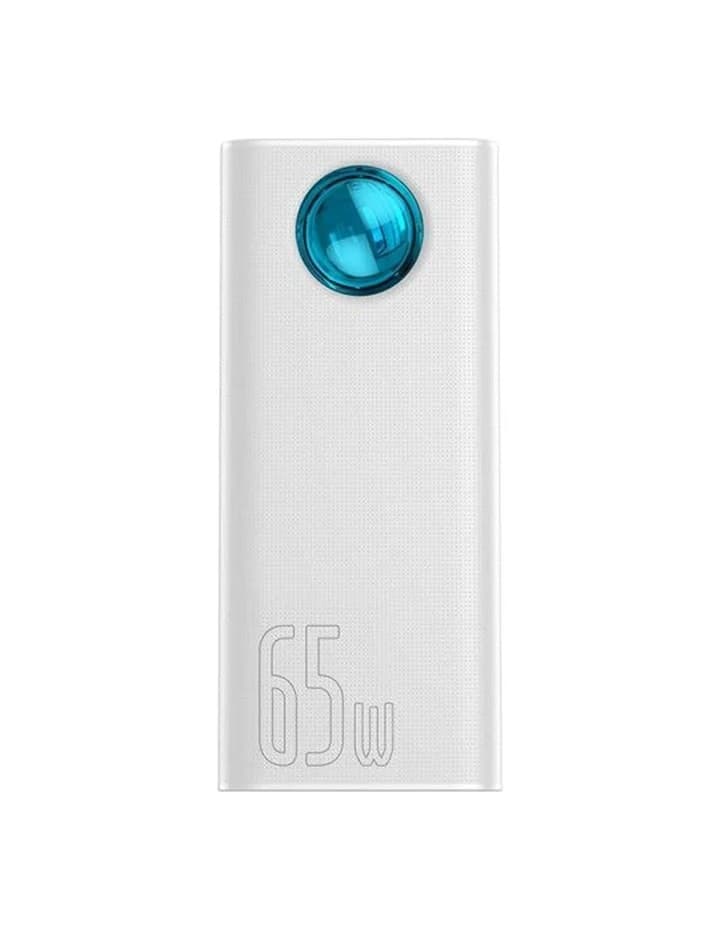 پاوربانک شارژر سریع 65w وات بیسوس مدل 30KP365-BS با ظرفیت 30000 میلی آمپر