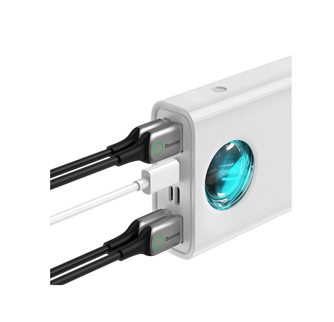 پاوربانک شارژر سریع 65w وات بیسوس مدل 30KP365-BS با ظرفیت 30000 میلی آمپر — تصویر ۳