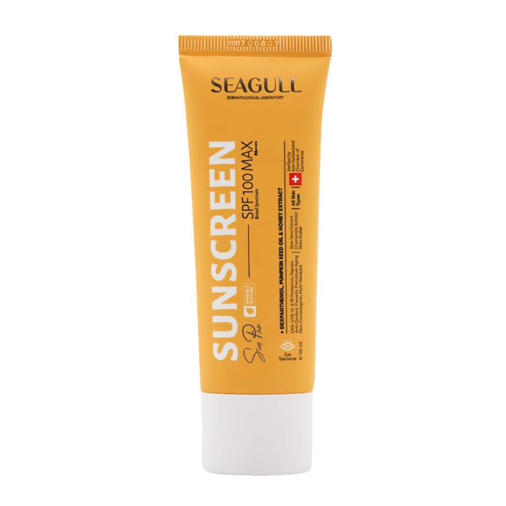 کرم ضد آفتاب SPF100 انواع پوست 50 میلی لیتر سی گل Seagull