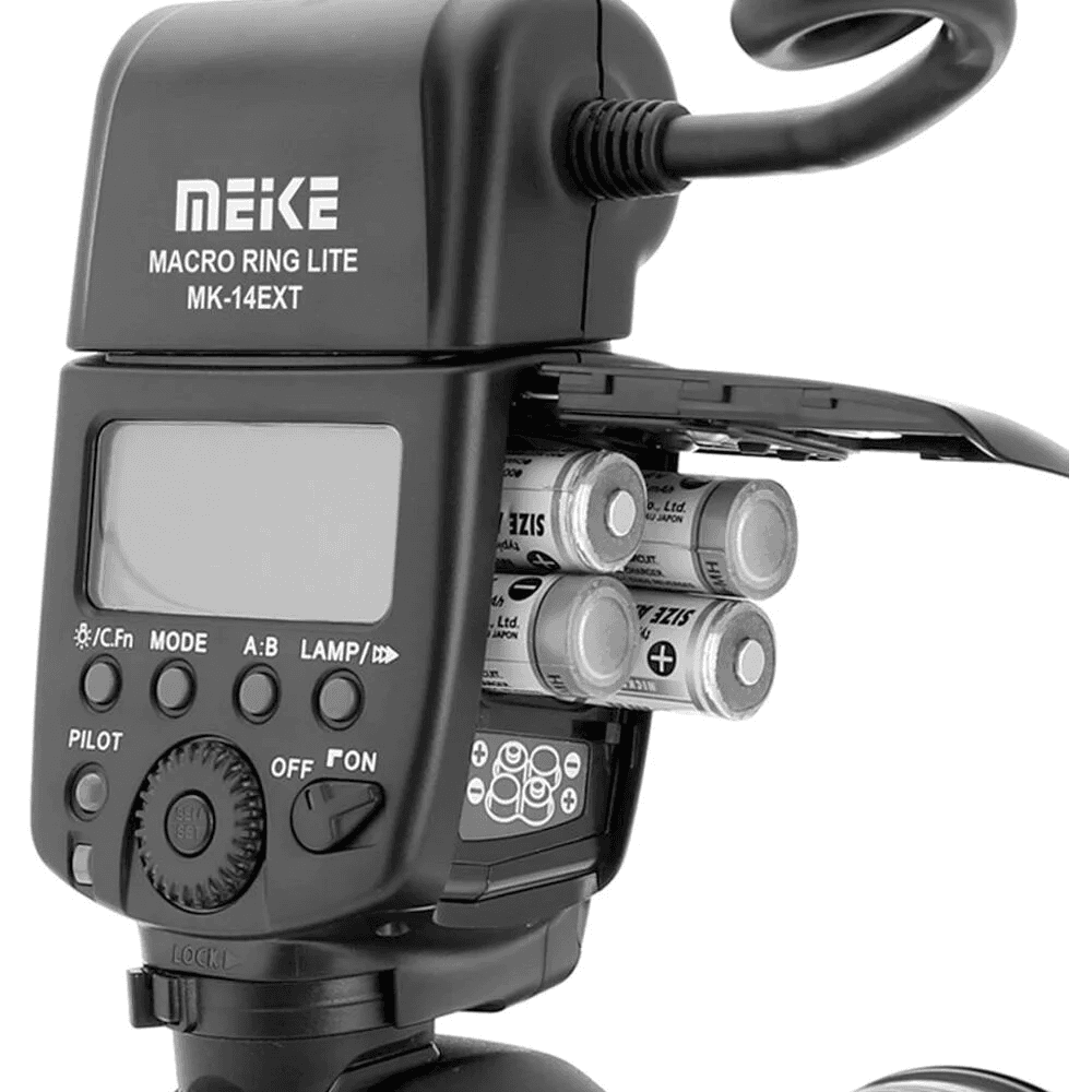 رینگ فلاش میک Meike MK-14EXT TTL Macro Ring Flash for Canon — تصویر ۴