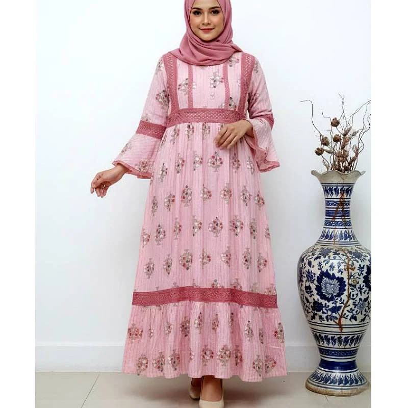 استایل لاکچری ومزونی باپیراهن ساحلی طلاکوب اورجینال وارداتی/کد2893 — تصویر ۳