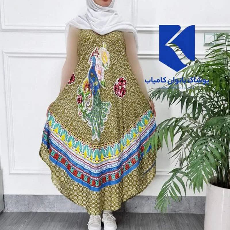 سارافن ساحلی نخی رخ وارداتی هندی/کد2885