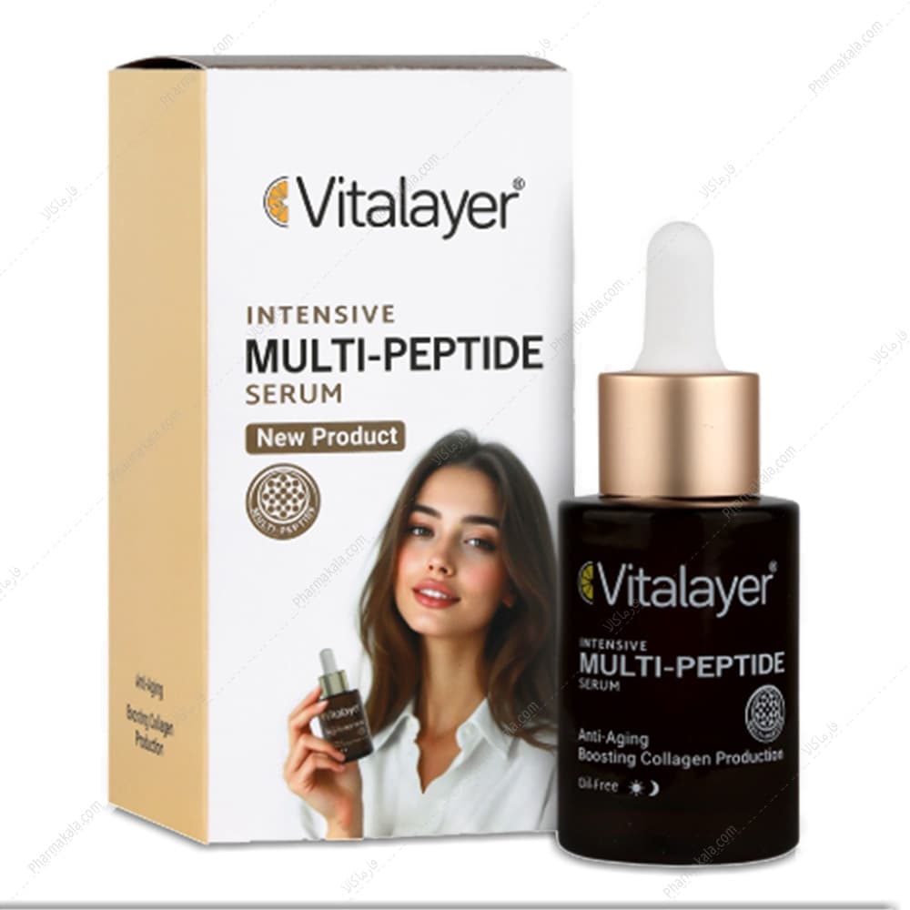 سرم مولتی پپتاید ویتالیر 30ml — تصویر ۴