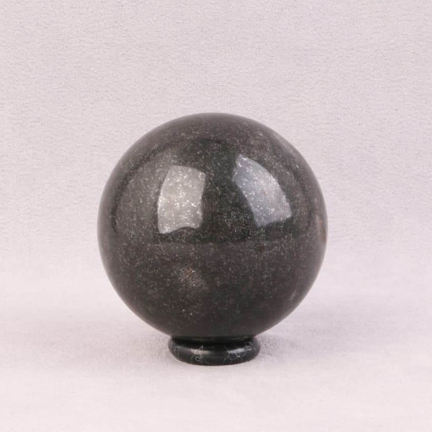 گوی سنگی سرپنتین سیاه کد m151