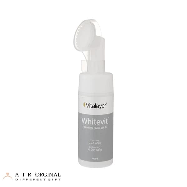 فوم شستشوی پوست های کدر و مستعد لک Whitevit ویتالیر 150ml