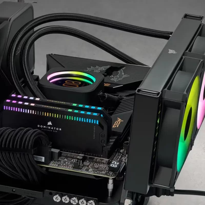 رم دسکتاپ DDR5 دو کاناله 5200 مگاهرتز CL40 کورسیر مدل Dominator RGB ظرفیت 64 گیگابایت — تصویر ۷