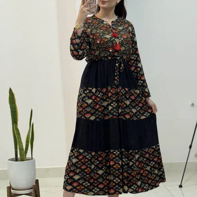 استایل مزونی شیک باپیراهن ساحلی ملیله دوزی وارداتی (صادرات اروپاه)/کد2859 — تصویر ۲
