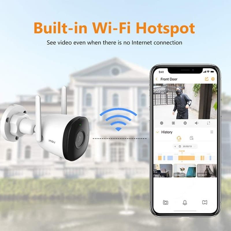 دوربین مداربسته بولت آیمو (Imou) وای فای مدل IPC-F22FEN — تصویر ۴