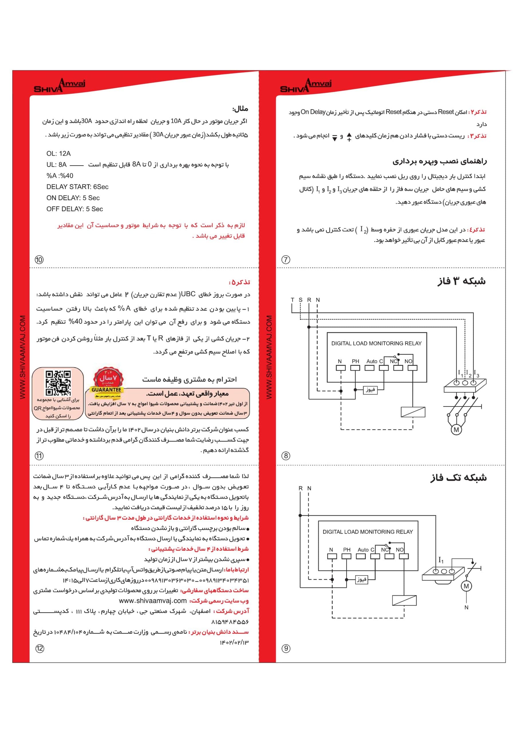 کنترل بار دیجیتال 60 آمپر شیوا امواج — تصویر ۳
