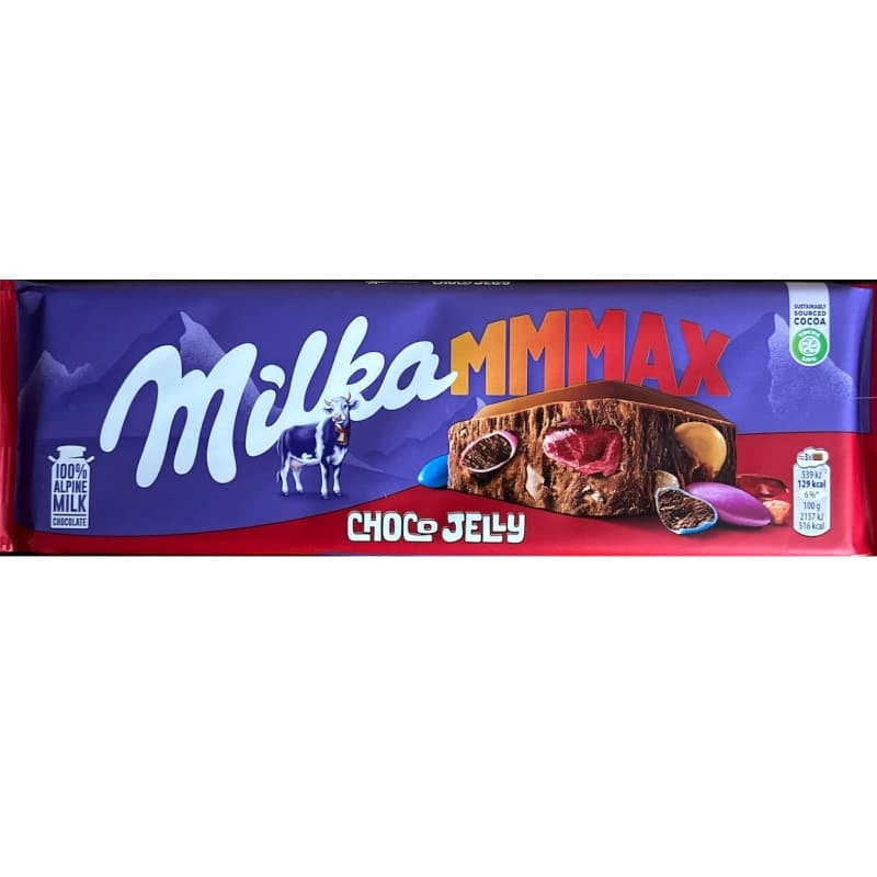 شکلات تخته‌ای اسمارتیزی میلکا ۳۰۰ گرمی