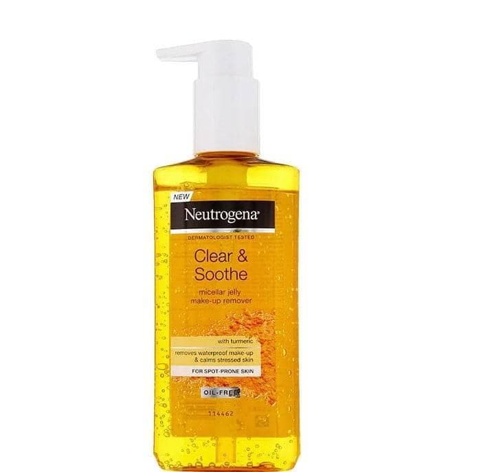 ژل پاک کننده زردچوبه نوتروژینا Clear &amp; Soothe