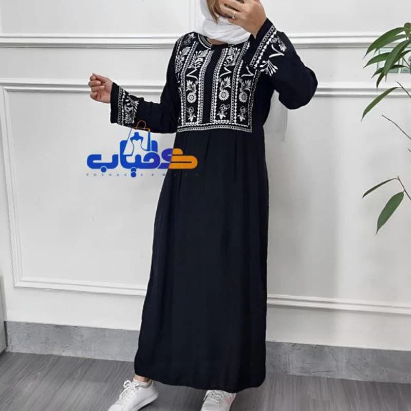 ساحلی مانتویی نخی چاپی طرح گندم/کد2831 — تصویر ۵