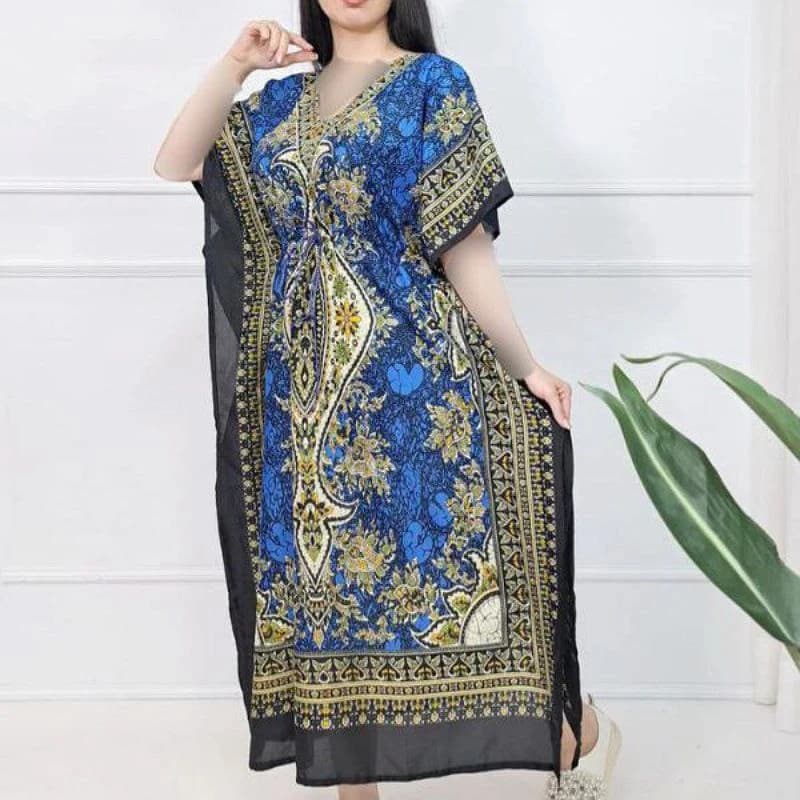 پانچ ساحلی رنگی سیلک وارداتی هندی/کد2793 — تصویر ۶