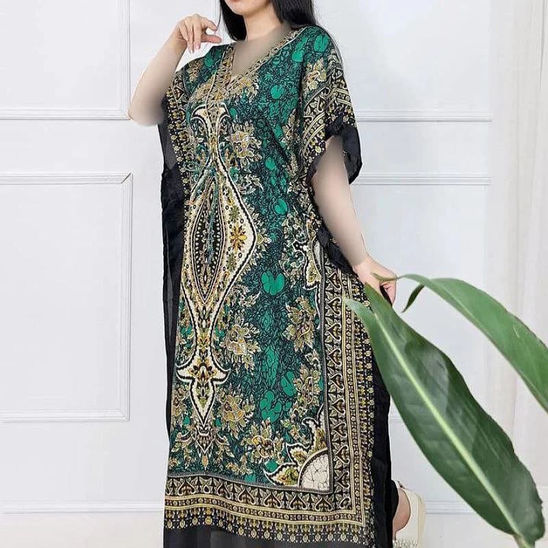 پانچ ساحلی رنگی سیلک وارداتی هندی/کد2793