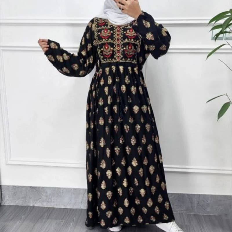 پیراهن ساحلی اورجینال گلدوزی وارداتی اصلی/کد2783 (تخفیف ویژه روزمادر) — تصویر ۲