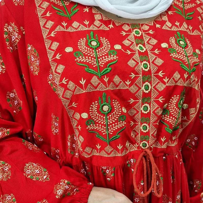 پیراهن ساحلی اورجینال گلدوزی وارداتی اصلی/کد2783 (تخفیف ویژه روزمادر) — تصویر ۷