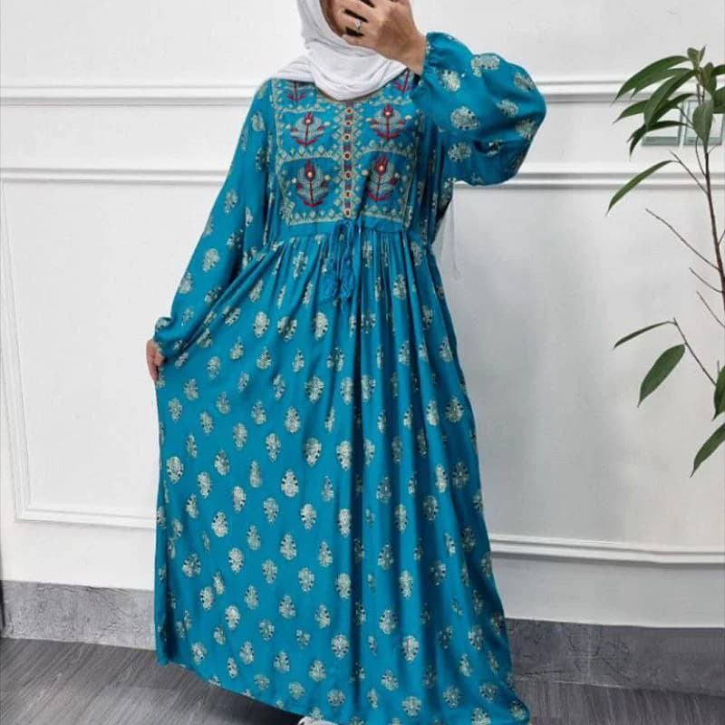 پیراهن ساحلی اورجینال گلدوزی وارداتی اصلی/کد2783 (تخفیف ویژه روزمادر)