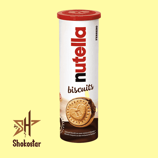 بیسکویت نوتلا قوطی nutella