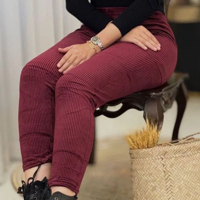 شلوارمخمل کبریتی گرم بالا وارداتی/کد2761 — تصویر ۶