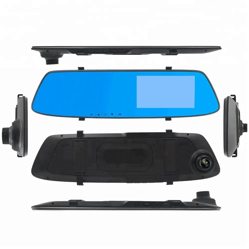 دوربین ثبت وقایع خودرو آینه ای و دنده عقب مدل Blackbox DVR — تصویر ۲