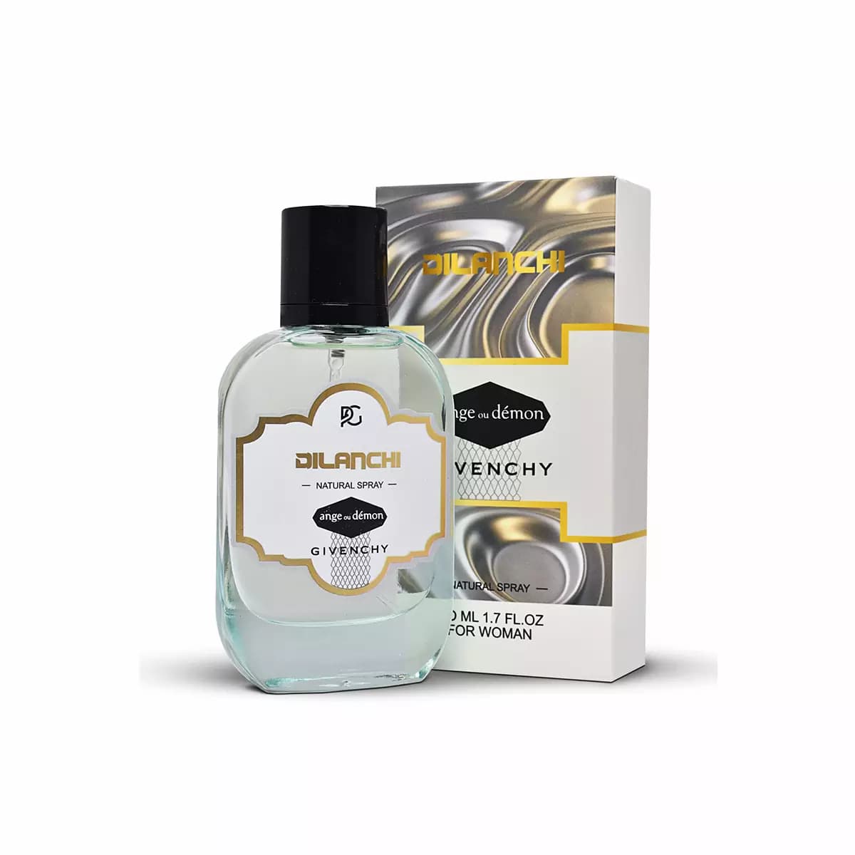 عطر دیلانچی 50 میل زنانه رایحه جیوانچی آنجل دمون