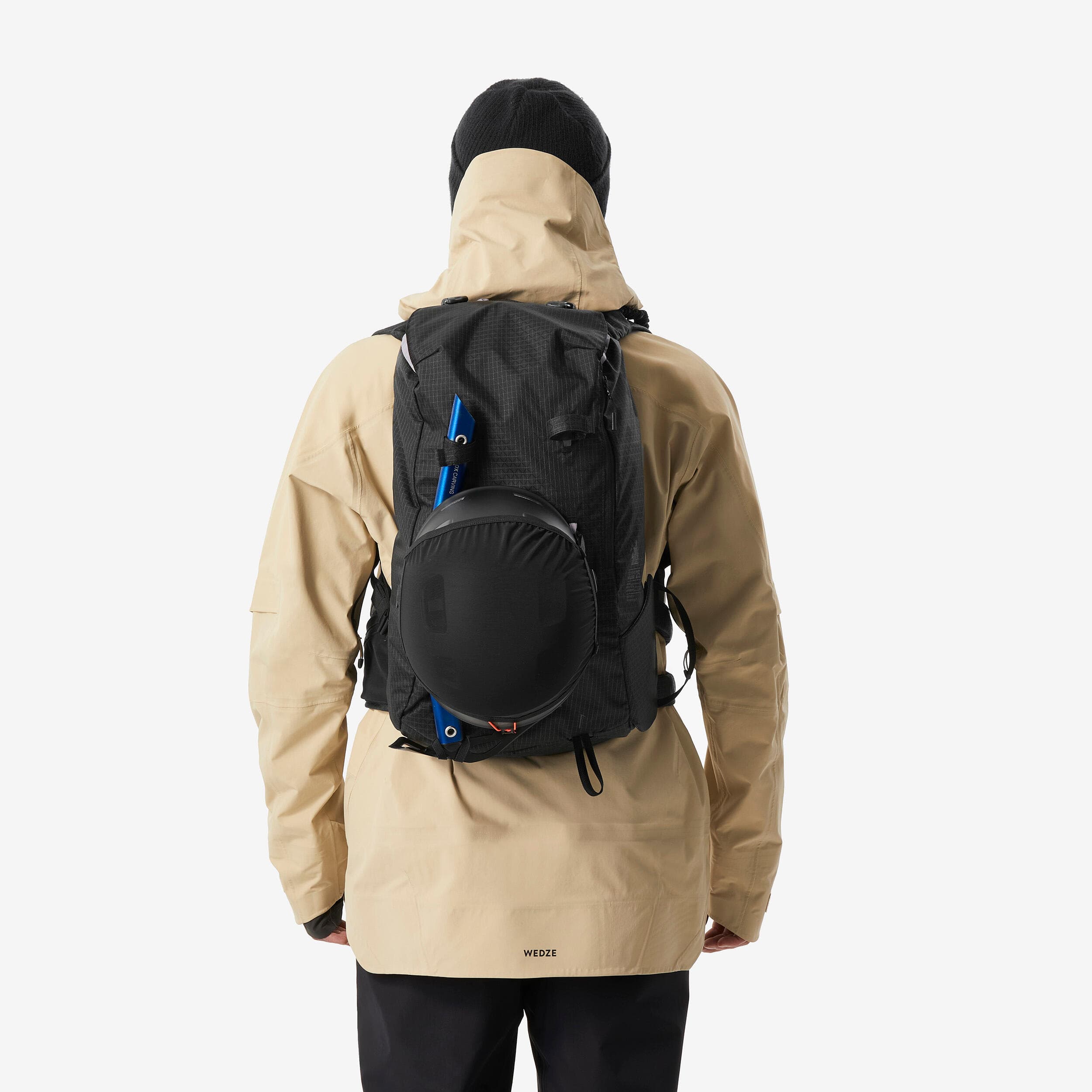 کوله پشتی اسکی تورینگ ودز – Splitboard 25L MT – wedze – مشکی — تصویر ۶