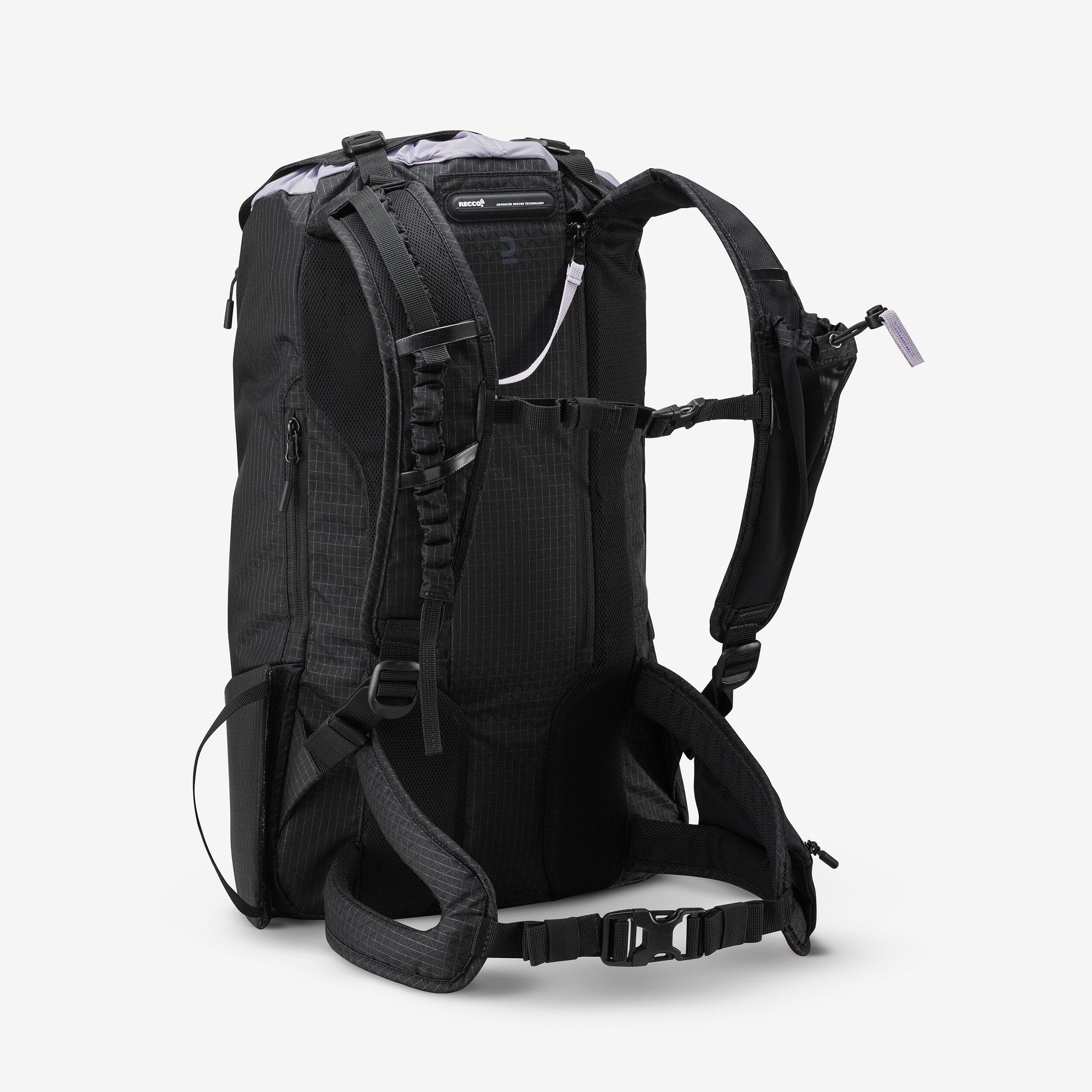 کوله پشتی اسکی تورینگ ودز – Splitboard 25L MT – wedze – مشکی — تصویر ۲