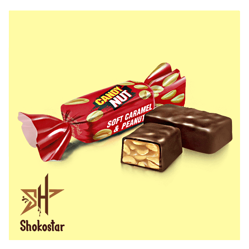 شکلات کندی نات روشن candy nut Roshen