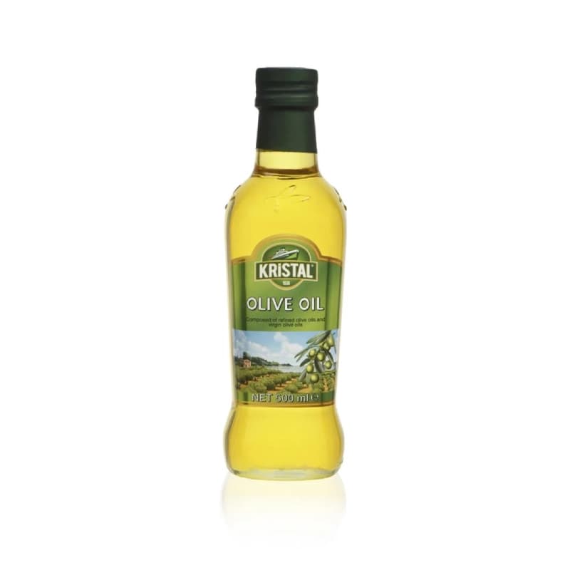 روغن زیتون بدون بو کریستال ۵۰۰ میلی‌لیتری